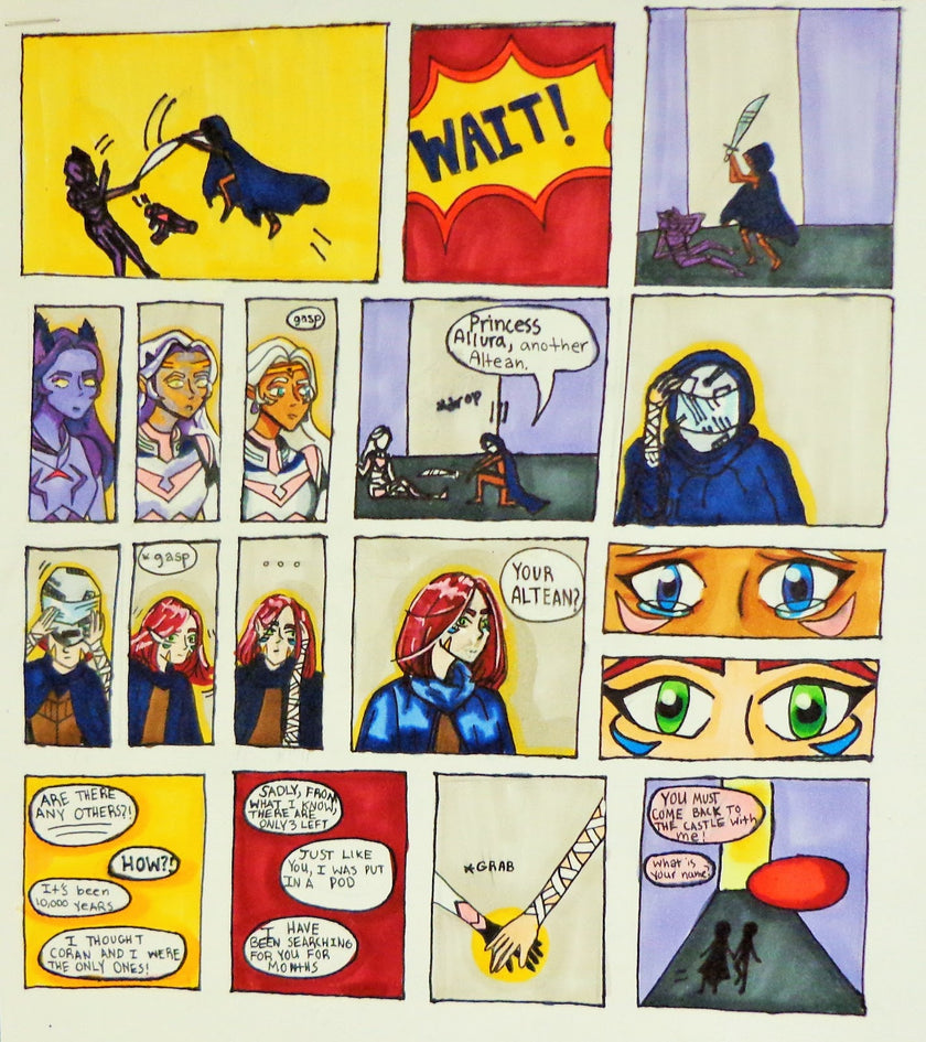 Grades 5-8 | Illustration & Visual Storytelling I: Comics, Zines & Manga